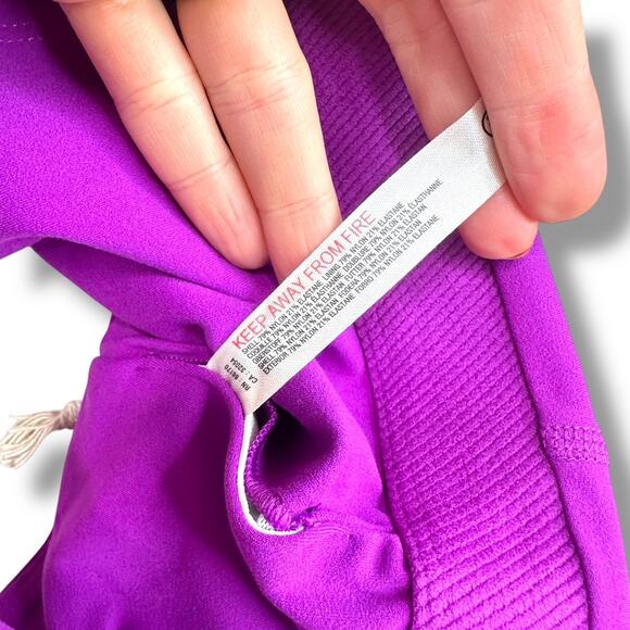 FP Movement x Hatch NWT Pink Fluorescent Berry Square Neck Maternity Sports Bra - Picture 9 of 9